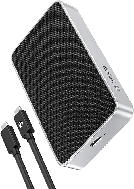 ORICO 80Gbps M.2 NVMe SSD Enclosure Silent Fanless