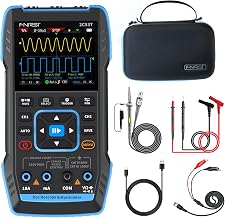 FNIRSI 2C53T Upgraded Handheld Oscilloscope, 50MHz Bandwidth, 250MS/s Sampling Rate, 20000 Counts, 3IN1 Digital Oscilloscope Multimeter DDS Generator, Voltage, Current, Capacitor, Resistor, Diode Test - Image 1
