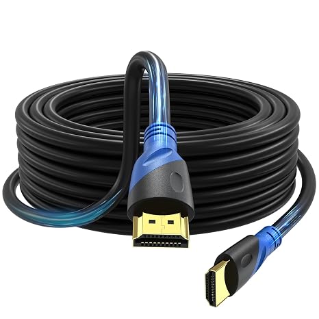 4K HDMI 35 FT Cable (HDMI 2.0,18Gbps) Ultra High Speed Gold Plated Connectors,Ethernet HDMI Cord, 4K@60HZ 2K 1080P 3D ARC Compatible with UHD TV Monitor Laptop Xbox PS4/PS5 ect(10.5m) - Image 5
