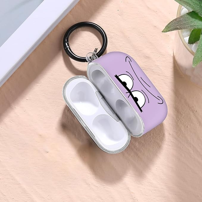 Compatible with Airpods Pro 3 Case(2025),Don't Touch Me for Airpods Pro 3rd Generation Cases Cover with Lanyard Soft Silicone Cute Shockproof Cover for Women Men,Black