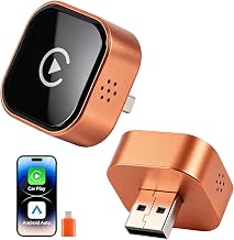Wireless CarPlay Adapter, 2-in-1 Mini CarPlay Wireless Adapter Plug & Play - Image 1