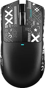 ATTACK SHARK X11SE 59g Ultra-Lightweight Wireless Gaming Mouse, Black&Tape