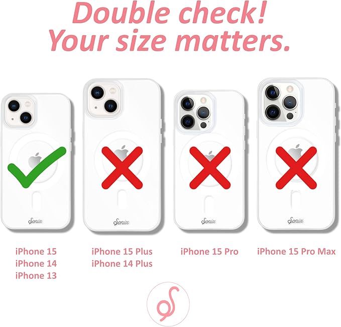 Sonix Case for iPhone 15, 14, 13 | Compatible with MagSafe | 10ft Drop Tested | Illusion