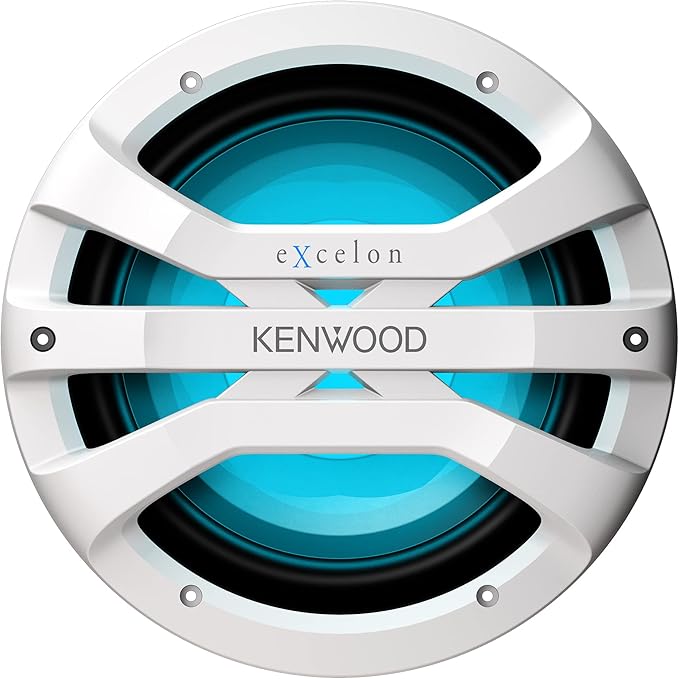Kenwood XM1041WL 10-Inch Marine Subwoofer, 1300 Watt Max Power