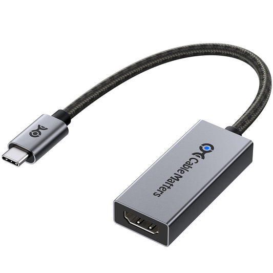 Cable Matters 48Gbps Unidirectional USB C to HDMI 2.1 Adapter for macOS