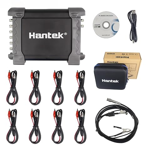 Hantek 1008C PC USB 8CH Automotive Diagnostic Digital Oscilloscope/DAQ/Programmable Generator
