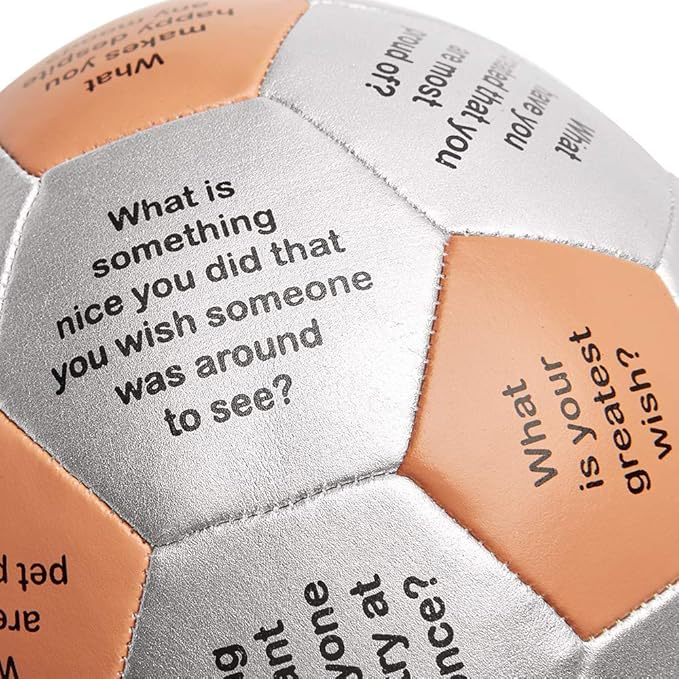 Trainers Warehouse 6" Thumball Collection, 32 Prompts for Conversation, Team Building, Relationship and Training