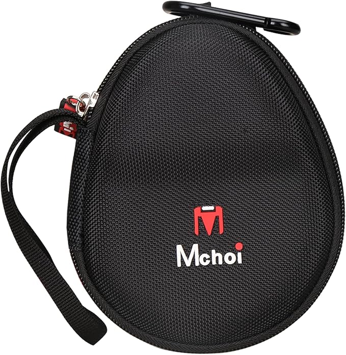 Mchoi Hard Case Suitable for Aftershokz Aeropex/Aftershokz Titanium Mini/Aftershokz Air/Aftershokz Openmove/Openrun Pro, Open-Ear Wireless Bone Conduction Headphones, Black, Case Only