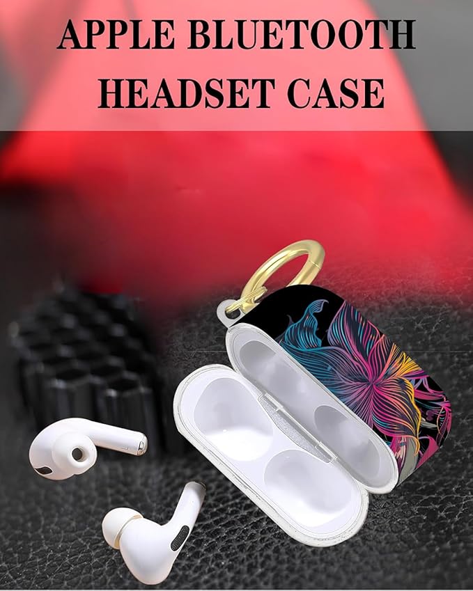Compatible with Airpod Pro 2nd/1st Generation,Full Protection Cover for Women,Accessories Hard Case Portable & Shockproof for Airpod Pro 2nd Charging Case 2023/2022/2019(Dazzling Flowers from)