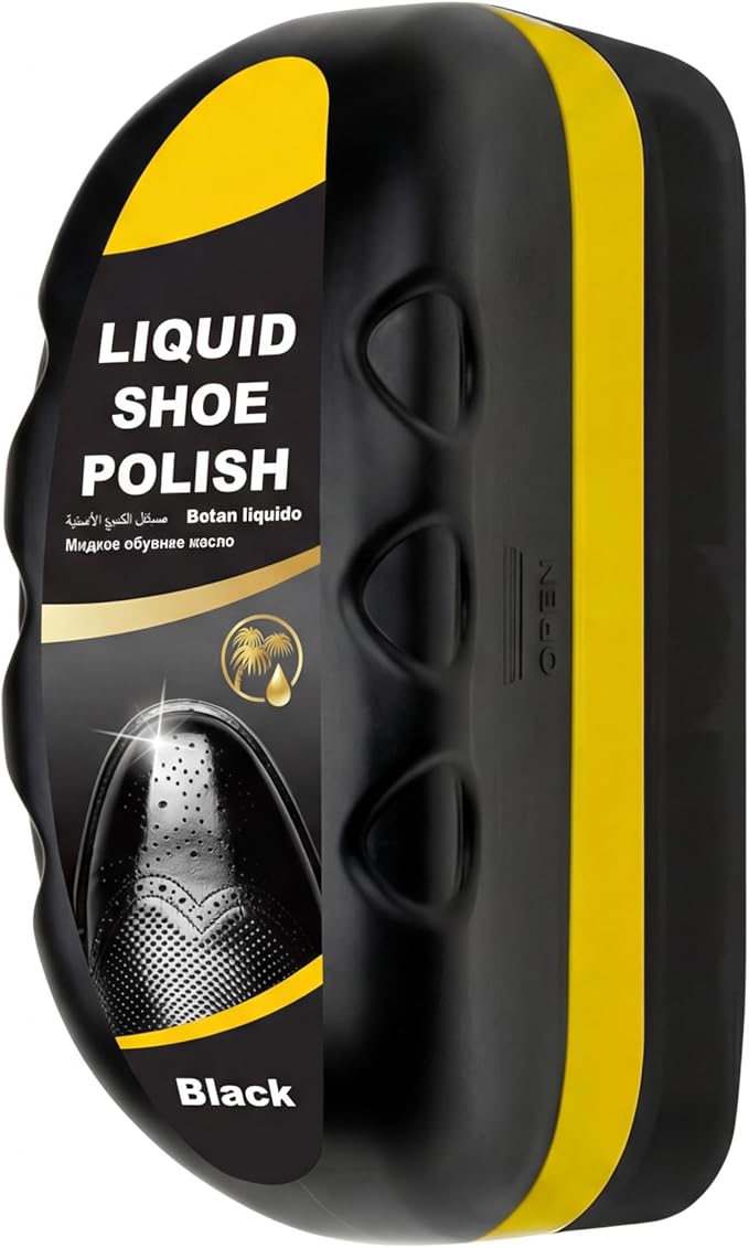 WubbaLubba 2-in-1 Leather Cleaner and Conditioner with Integrated Sponge Applicator – All-in-One Instant Shine Kit for Car Interiors, Furniture, Shoes, Bags, Jackets