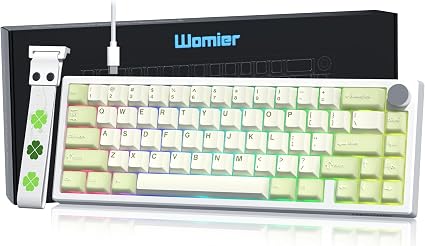 Womier 60% Gaming Mechanical Keyboard Green QMK/VIA