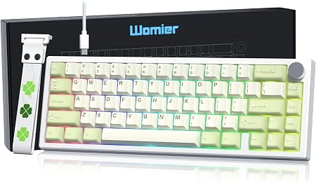 Womier 60% Gaming Mechanical Keyboard Green QMK/VIA