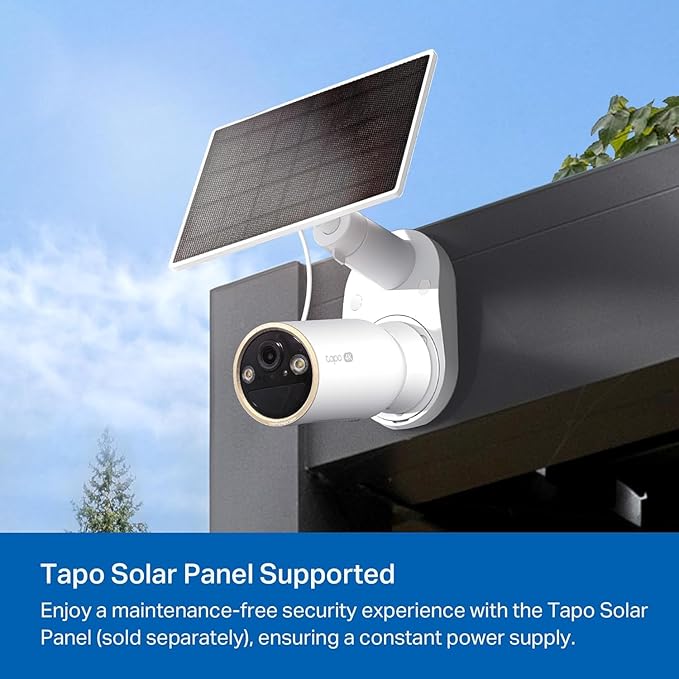 Tapo 4K Ultra HD Outdoor Battery Security Camera – Up to 200 Day Battery, Free Person/Vehicle Detection, Starlight Color Night Vision, Works w/Alexa and Google Home, MagCam 4K, 3-Pack