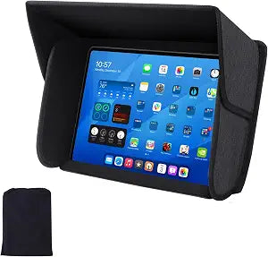 iPad Sun Shade Tablet Sleeve Case iPad Sun Glare Shield for 9-11 inch