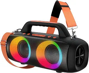 BassBloom Roar 1 Outdoor Bluetooth Speaker, IPX6 Waterproof,60W