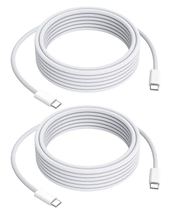 15FT USB C Fast Charging Cable 2-Pack,240W & 480Mbps - Image 2