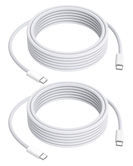 15FT USB C Fast Charging Cable 2-Pack,240W & 480Mbps - Image 4