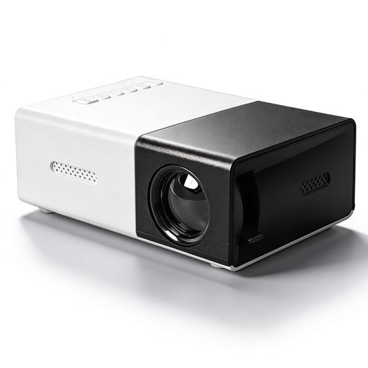 Mini Portable Projector, 2024 Upgrade 1080P Supported Projector for Outdoor Movies LED Pico Video Projector for Home Theater Movie Projector, Kids Christmas Birthday Gifts