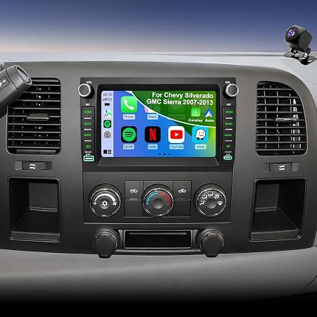Upgrade Car Radio for GMC Sierra Chevy Silverado 1500/2500/3500 2007-2013
