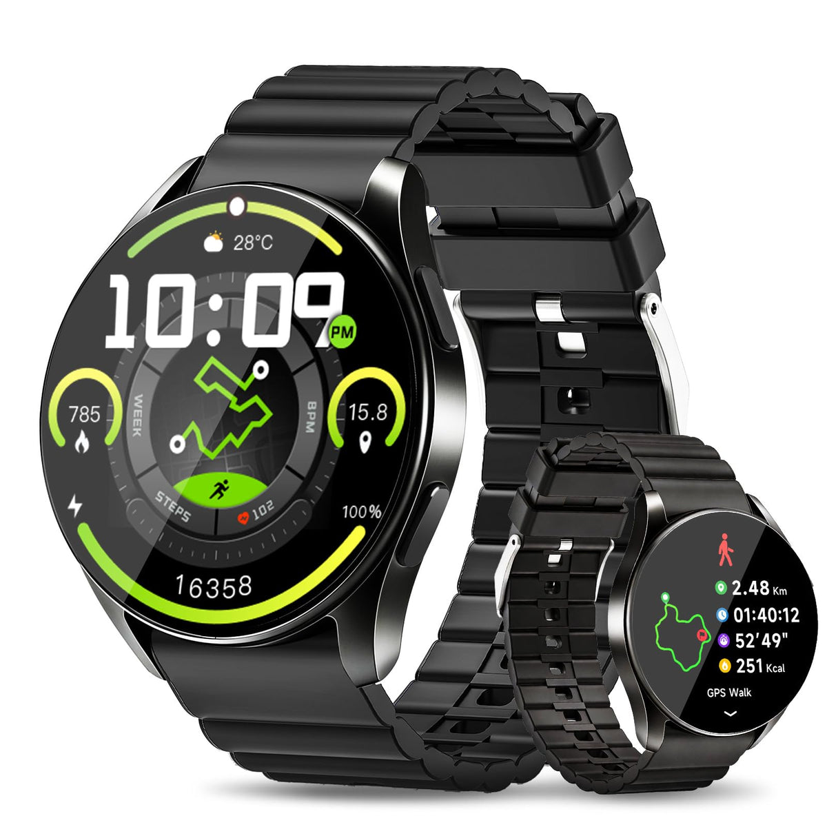 KPEP Smart Watch for Men Women Android/iOS - 1.39" H | Smartwatches - Image 1