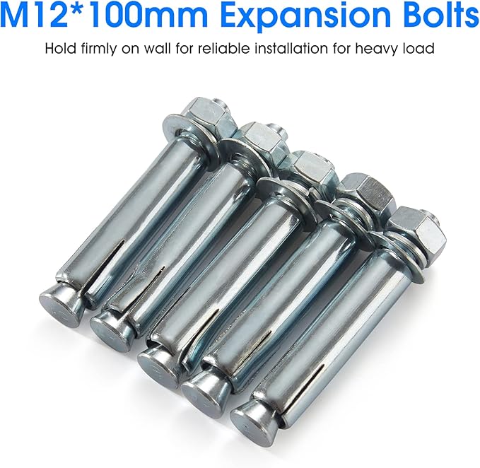Heavy-Duty Antenna Wall Mount,Windproof Stand Off Wall Mast Mounting Clamps,1 Pair with Expansion Bolts(1 Pair Mount (3-Leg + 2-Leg), 14 Inch)