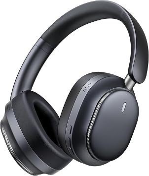 Bluetooth Headphones, Noise Cancelling Headphones Wireless Over Ear -Black
