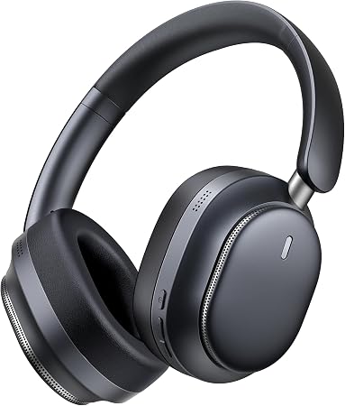 Bluetooth Headphones, Noise Cancelling Headphones Wireless Over Ear -Black