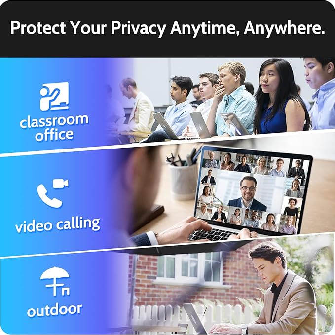 Magnetic Privacy Screen for MacBook Pro 14 Inch (2021-2026, M1, M2, M3, M4, M5), Removable Matte Blue Light Glare Filter for Mac Pro 14.2" Laptop Computer