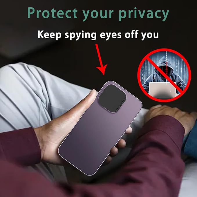 Phone Camera Lens Cover Compatible for iPhone 14 Pro/iPhone 14 Pro Max,Camera Lens Protector to Protect Privacy and Security,Strong Adhesive