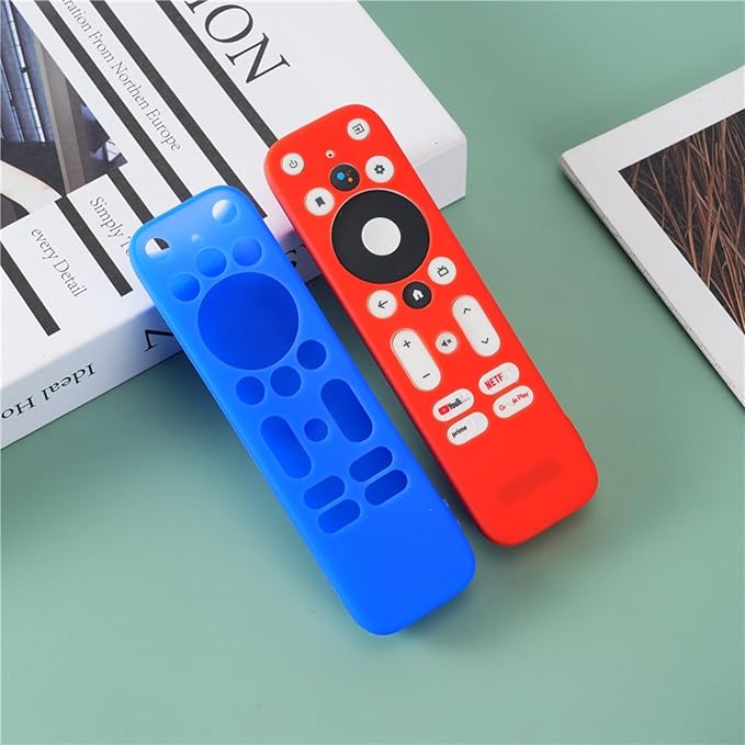 [2 Pack] Remote Case for Mecool KD3 Android TV/Onn. Android TV 2K FHD Streaming Stick Protective Cover Silicone Glowing in The Dark