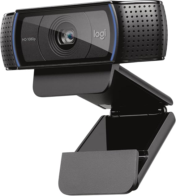 Logitech C920x HD Pro PC Webcam Full 1080p/30fps Video - Black