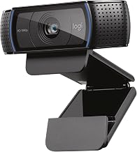 Logitech C920x HD Pro PC Webcam Full 1080p/30fps Video - Black - Image 1