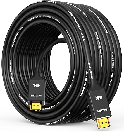 Capshi 4K Long HDMI Cable 35ft/10M, in-Wall CL3 Rated HDMI Cable 2.0