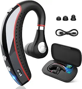 Bluetooth Headset,Wireless Bluetooth Earpiece,Headphones for Work