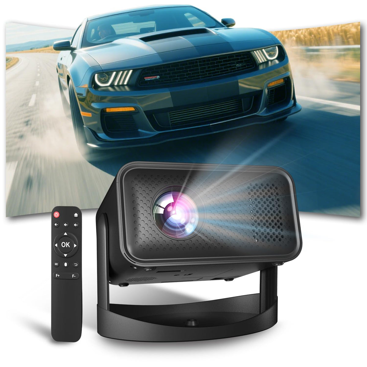 Mini Projector With Wifi And Bluetooth 4K Support Portable Movie Projector