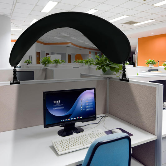 Desk Small Shade for Laptop$Monitor,Side Light Blocker,Office Privacy Screen,Office Chair Shade