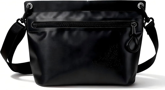 Waterproof Bag Fanny Pouch for Phone Passport Purse, Handle & Adjustable Strap for for Swim, Travel, Beach