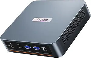 Trycoo WI6 Mini PC Computers Desktop Alder Lake N100, 16GB DDR4 512GB SSD