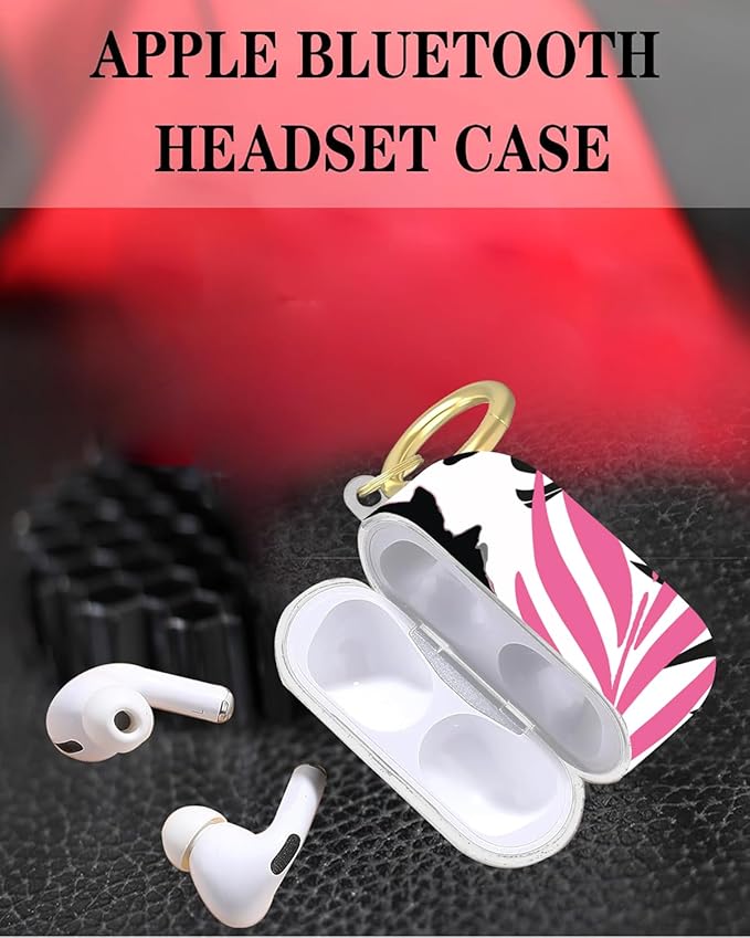 Compatible with Airpod Pro 2nd/1st Generation,Full Protection Cover for Women,Accessories Hard Case Portable & Shockproof for Airpod Pro 2nd Charging Case 2023/2022/2019(Vintage Hibiscus Flower)