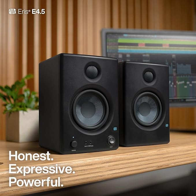 PreSonus Eris E4.5-2-Way 4.5" Near Field Studio Monitor (Pair)