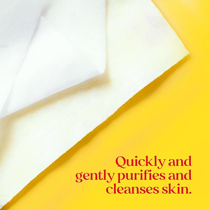 Burt's Bees Stocking Stuffers, Purifying Facial Towelettes Christmas Gifts With White Tea, Gentle Face Cleanser Pre-Moistened Towelettes, Makeup Remover Wipes, 30 ct. Package (3-Pack)