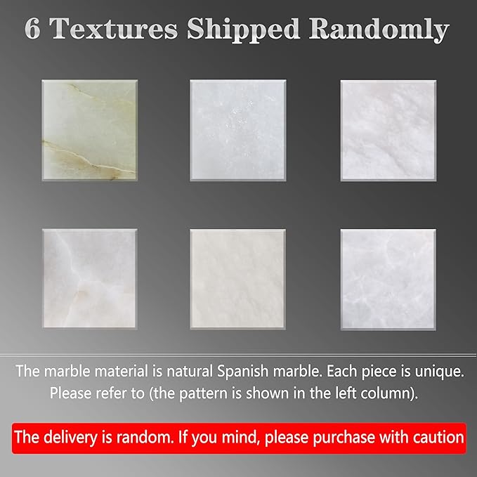 2 Pack 1 Light 8" Round Natural Alabaster Bathroom Wall Sconce Modern Concise Style Wall Light Fixture,Black Finish for Bedroom Hallway Bedside Living Room