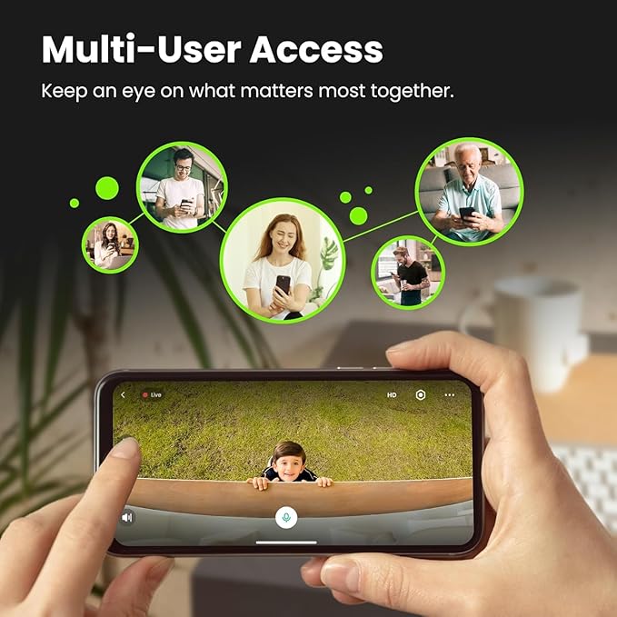 Magnetic Security Cameras Wireless, Easy Installation 2K Camera for Home Security with AI Motion Detection, Spotlight, Color Night Vision, Waterproof for Outdoor & Indoor, Cloud & SD Storage