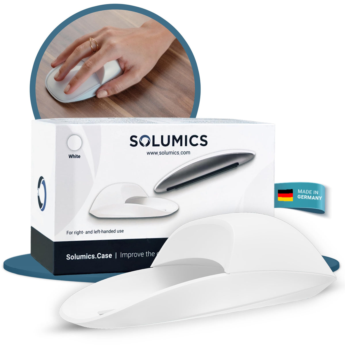 Magic Mouse Case for Better Hand Position | Better Magic Mouse Grip for More Control | Ergonomic Support | iMac Accessory | Works with Any Version