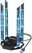 NEWFAST AC1300 USB WiFi Adapter U329,Dual Band Wireless Network Adapter - Image 1