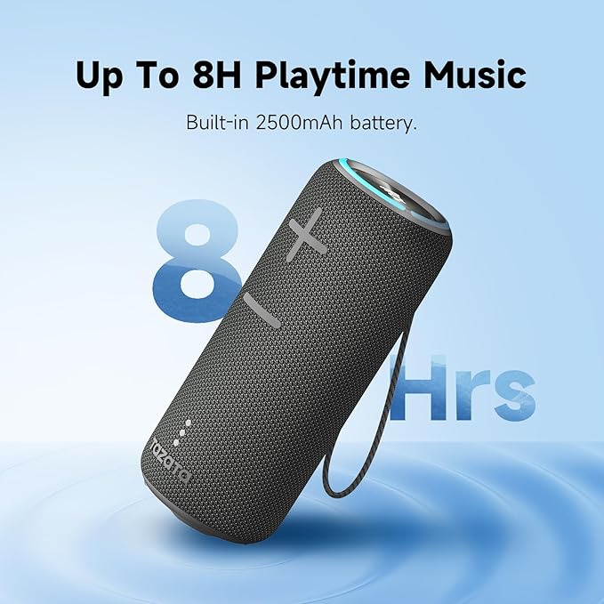 Portable Bluetooth Speaker, 30W 360° Surround Sound IPX7 Waterproof Wireless Golf Speakers,Outdoor Loud TWS Speaker for Beach,Party,Camping,Birthday Valentines Gifts