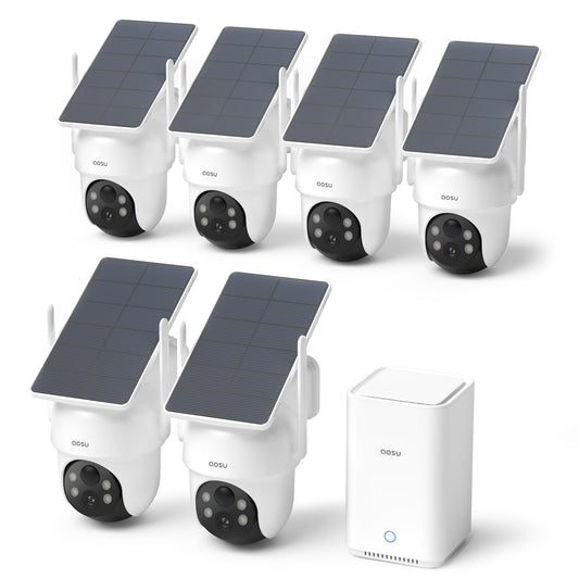 aosu D1 Classic 6-Cam Kit, Security Cameras Wireless | Charging & Powe - Image 1