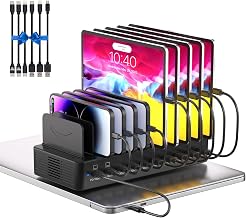 580W Charging Station for Multiple Devices, 10-Port USB C Charger Station - Image 1