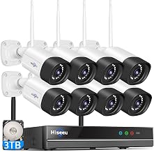 Hiseeu Wireless Security Camera System Outdoor, 3MP WiFi Camera for Home - Image 1