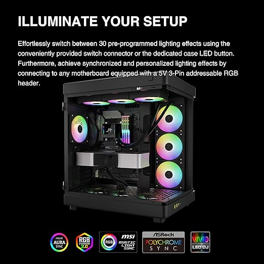 GAMDIAS 360mm AIO CPU Cooler & ARGB Liquid Cooler with Digital Display, Patented 4600RPM Pump, Clean Cable Design, 3X 120mm PWM Fan with MoBo Sync, Intel LGA 1700/1200, AMD AM5/AM4, CHIONE E4-360